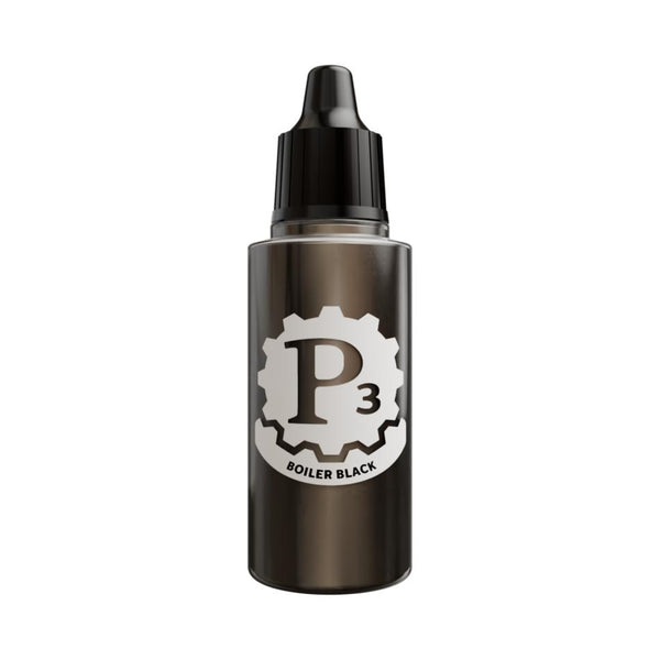 P3 Metallics Boiler Black
