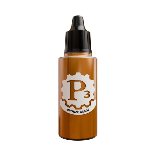 P3 Metallics Bronze Badge