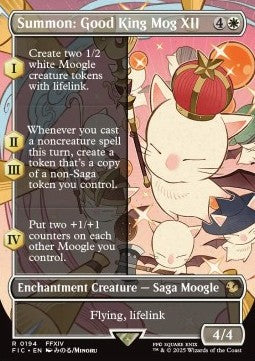 FIC 0194: Summon: Good King Mog XII (R) Borderless