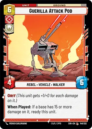 148/252 Guerilla Attack Pod (C)