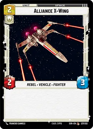 237/252 Alliance X-Wing (C)
