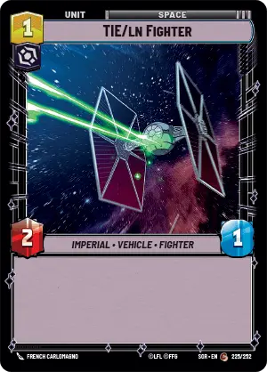225/252 TIE/ln Fighter (C)