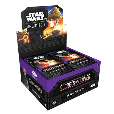 Star Wars Unlimted: Secrets of Power Booster Display Case