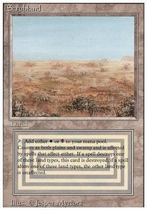 3rd Edition 286: Scrubland (R)