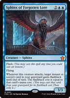 Foundations (U):  Sphinx of Forgotten Lore (M)