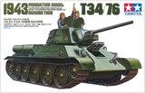 TAMIYA: 1/35 RUSSIAN T34/76 1943 PRODUCTION MODEL