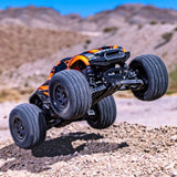 TRAXXAS: MINI MAXX 1/10 RTR TQ BL-2S ORGANGE - USB-C / 2S LIPO