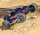 TRAXXAS: RUSTLER 2WD 1/10 RTR TQ BL-2S EHD ORANGE