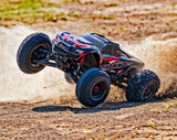 TRAXXAS: MAXX WITH WIDEMAXX 4x4 1/10 RTR TQI TSM RED