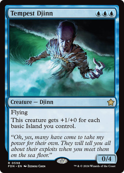 Foundations (U): Tempest Djinn (R)