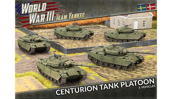 Team Yankee: Centurion Tank Platoon (x5 Plastic)