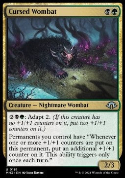 MH3 0181: Cursed Wombat (U)