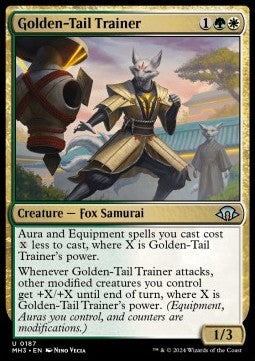 MH3 0187: Golden-Tail Trainer (U)