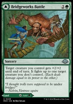 MH3 0249: Bridgeworks Battle // Tanglespan Bridgeworks (U)