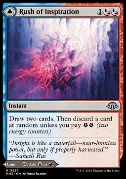 MH3 0257: Rush of Inspiration // Crackling Falls (U)