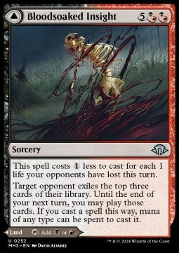 MH3 0252: Bloodsoaked Insight // Sanguine Morass (U)