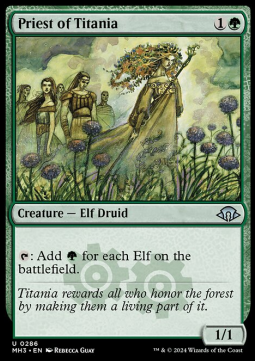 MH3 0286: Priest of Titania (U)