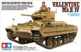 TAMIYA: 1/35 BRITISH INFANTRY TANK Mk.III VALENTINE Mk.II/IV