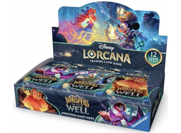 Disney Lorcana: Whispers Well Booster Display Case