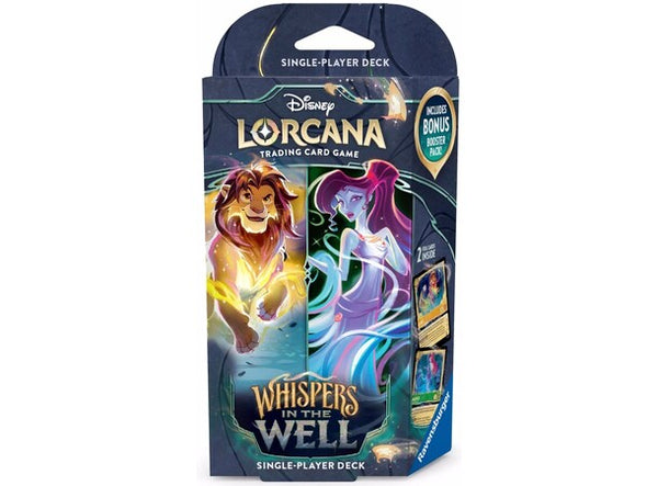 Disney Lorcana: Whispers in the Well Starter Deck: Amber & Emerald