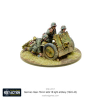 Bolt Action: German Heer 75mm LeIG 18 Light Artillery (1943-45)