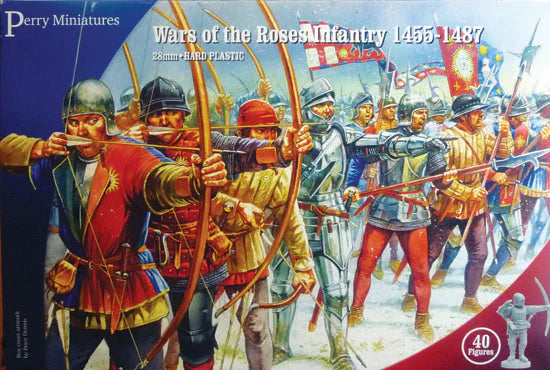 PERRY MINIATURES: WAR OF THE ROSES INFANTRY 1455-1487