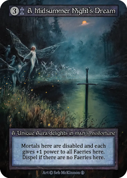 A Midsummer Night's Dream, A Unique Aura delights in man's misfortune