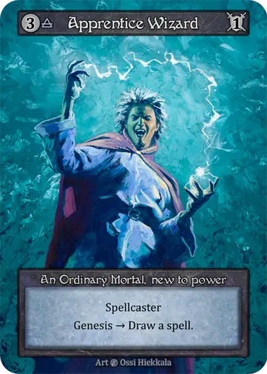 Apprentice Wizard An Ordinary Mortal new to power
