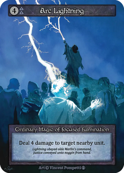 Arc Lightning, Ordinary Magic of focused fulmination