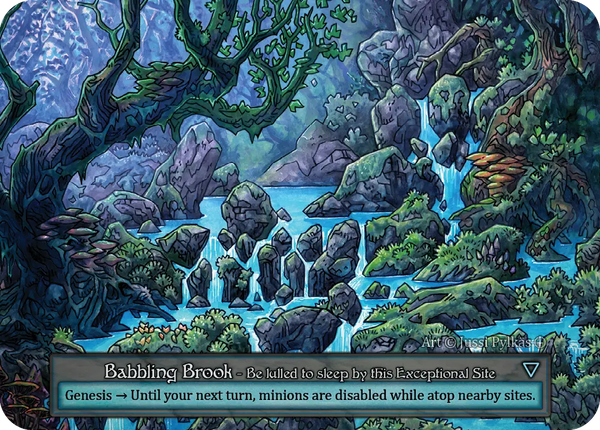 Babbling Brook, Be lulled to sleep by this Exceptional Site