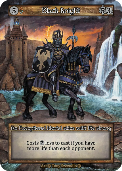 Black Knight, An Exceptional Mortal sides with the strong