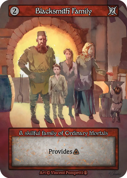 Blacksmith Family, A skillful family of Ordinary Mortals