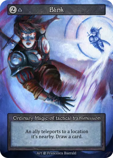 Blink Ordinary Magic of tactical transmission