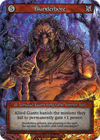 Blunderbore, A Unique Giant rings the dinner bell