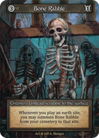 Bone Rabble Ordinary Undead scrabble to the surface
