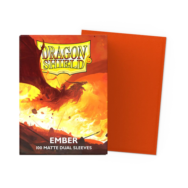 Dragon Sheild: Ember - Matte Dual Sleeves