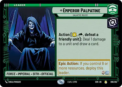 006/252 Emperor Palpatine (R)