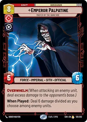 135/252 Emperor Palpatine (R)