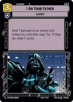 233/252  I Am Your Father (S)