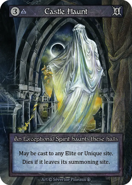 Castle Haunt, An Exceptional Spirit haunts these halls