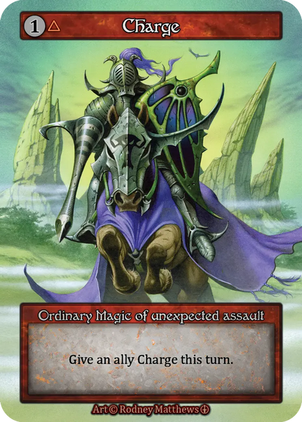 Charge, Ordinary Magic of unexpected assault