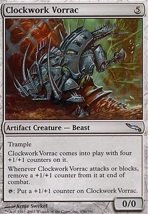 Mirrodin 156: Clockwork Vorrac (U)