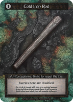 Cold Iron Rod, An Exceptional Relic to repel the fae