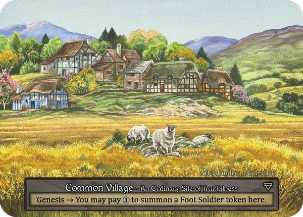 Common Village, An Ordinary Site of fruitfulness