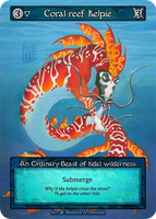 Coral-Reef Kelpie An Ordinary Beast of tidal wilderness