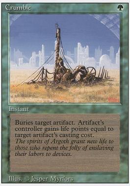 3rd Edition 191: Crumble (U)