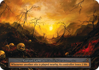 Cursed Land, An Elite Site that radiates malice