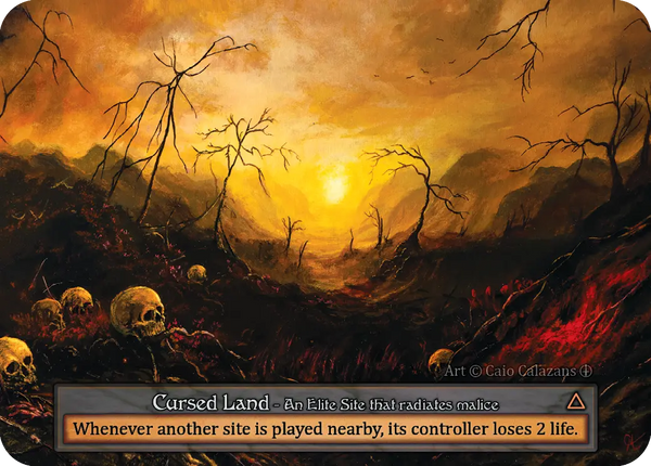 Cursed Land, An Elite Site that radiates malice