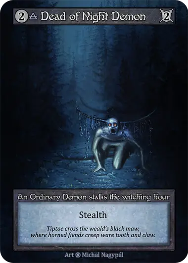 Dead of Night Demon An Ordinary Demon stalks the witching hour