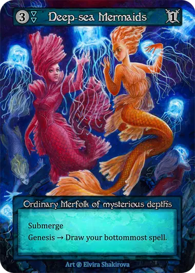 Deep-Sea Mermaids Ordinary Merfolk of mysterious depths